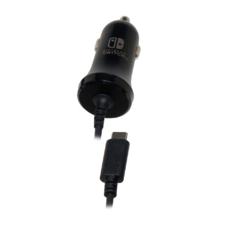 CARGADOR PARA AUTO NINTENDO SWITCH HORI NEGRO