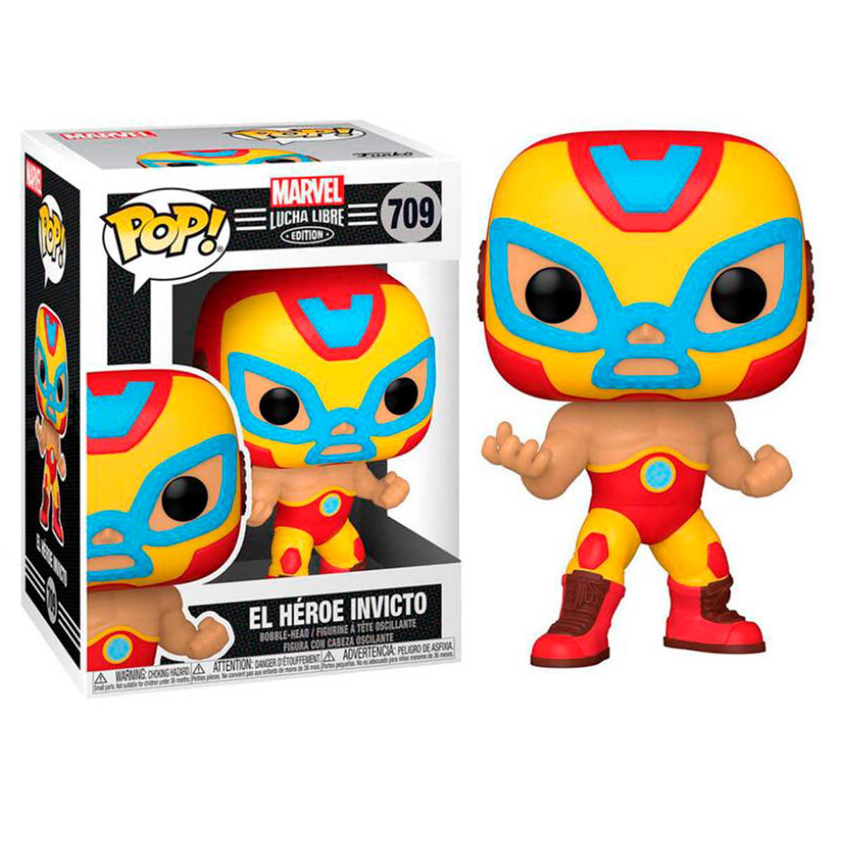 FUNKO POP MARVEL: LUCHADORES - IRON MAN