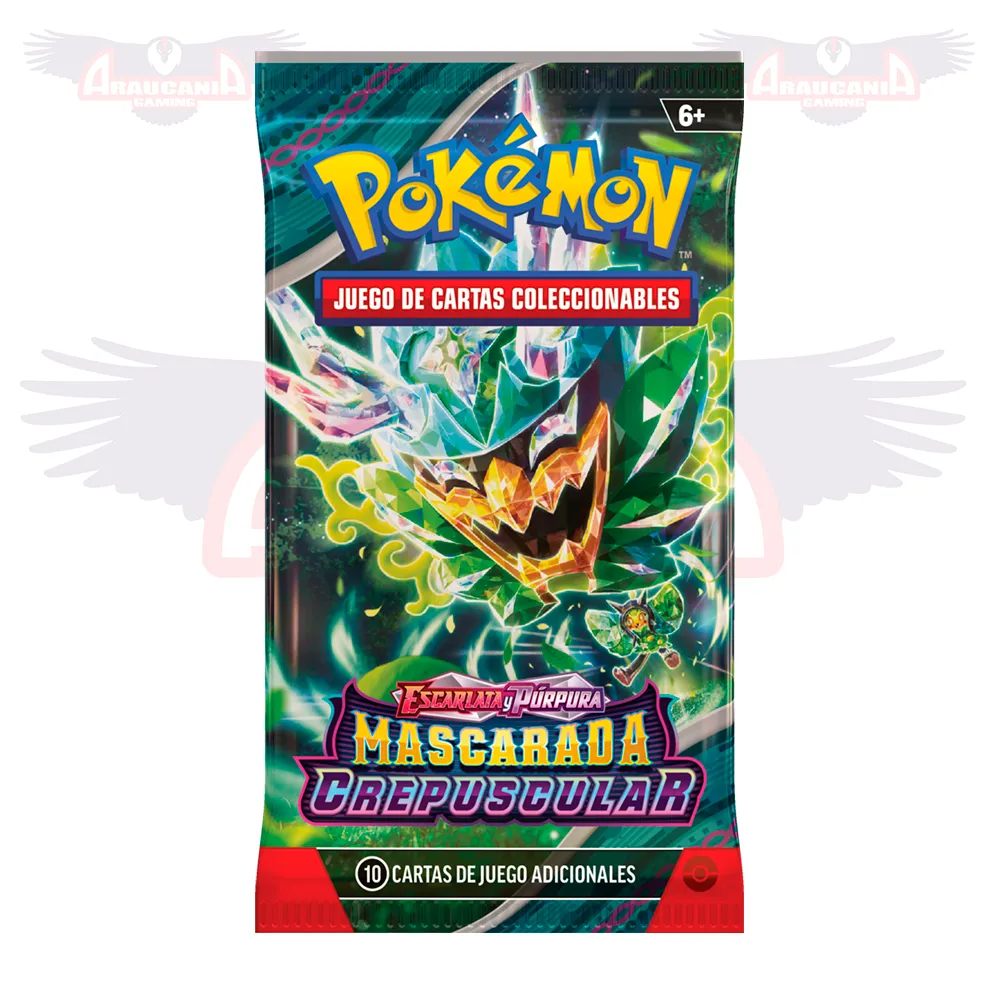 BOOSTER SPA POKEMON TCG ESCARLATA Y PURPURA - MASCARADA CREPUSCULAR
