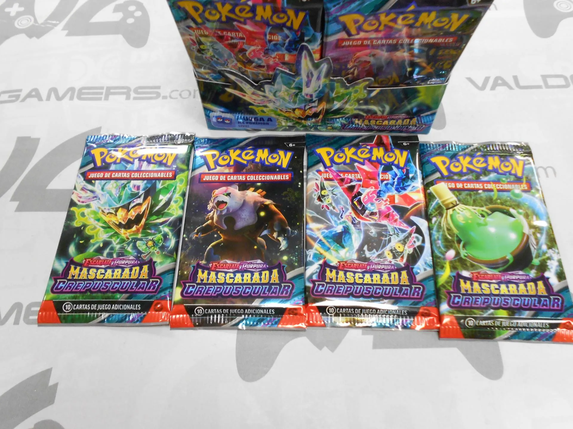 BOOSTER SPA POKEMON TCG ESCARLATA Y PURPURA - MASCARADA CREPUSCULAR - Imagen 3