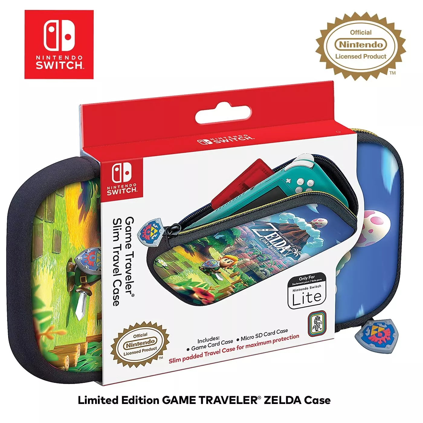 ESTUCHE PARA NINTENDO SWITCH LITE - ZELDA LINK'S AWAKENING