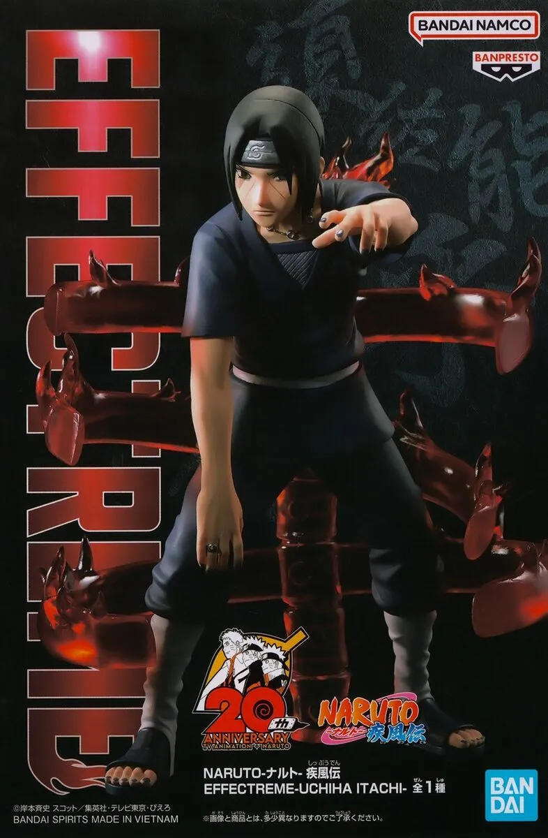 FIGURA BANPRESTO NARUTO EFFECTREME - ITACHI UCHIHA - Imagen 5
