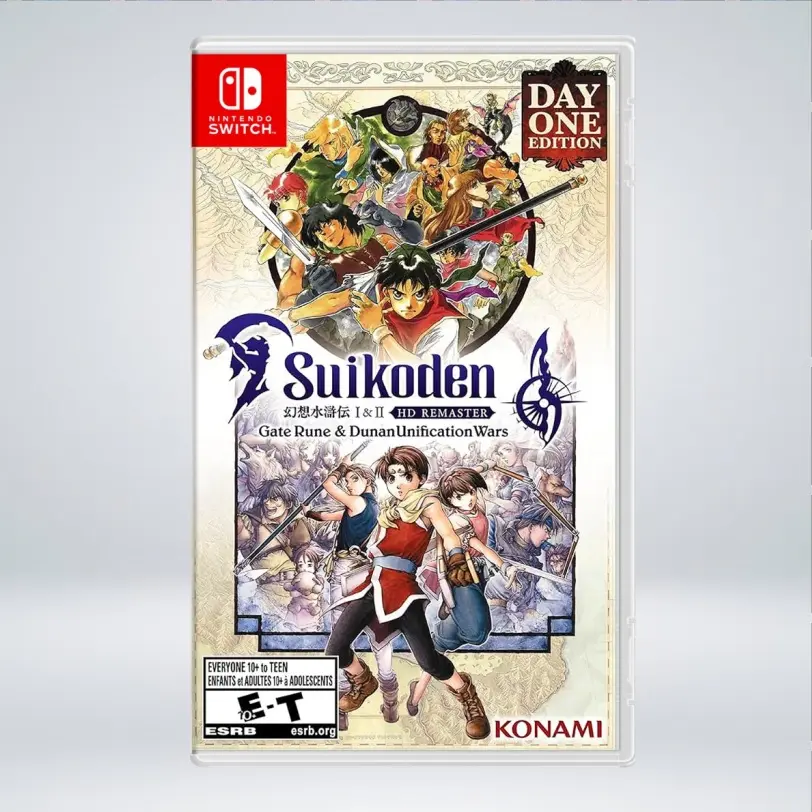 JUEGO NSW KONAMI SUIKODEN I&II HD REMASTER