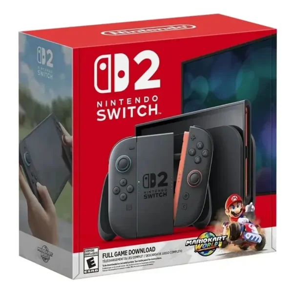 CONSOLA NINTENDO SWITCH 2 BUNDLE MARIO KART WORLD - Imagen 2