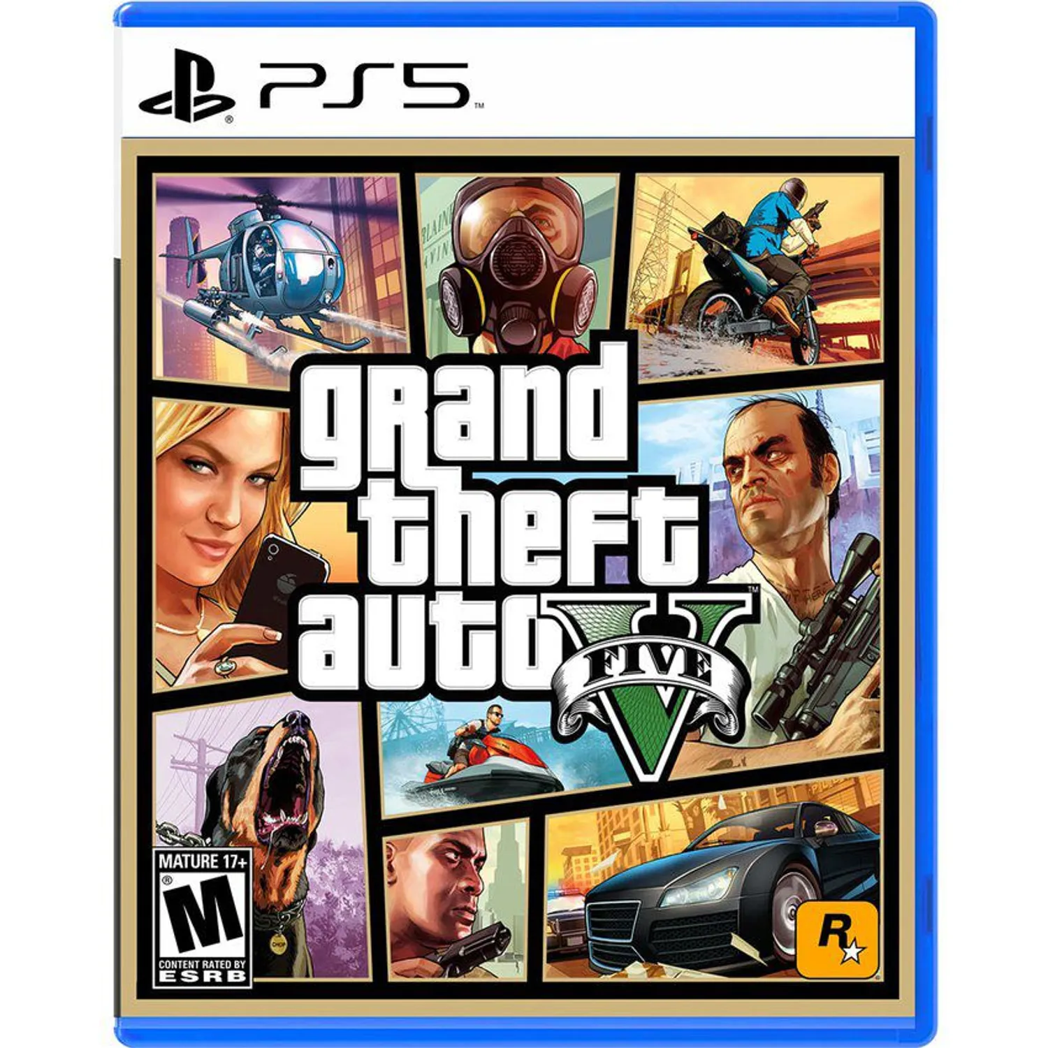 JUEGO PS5 GRAND THEFT AUTO V