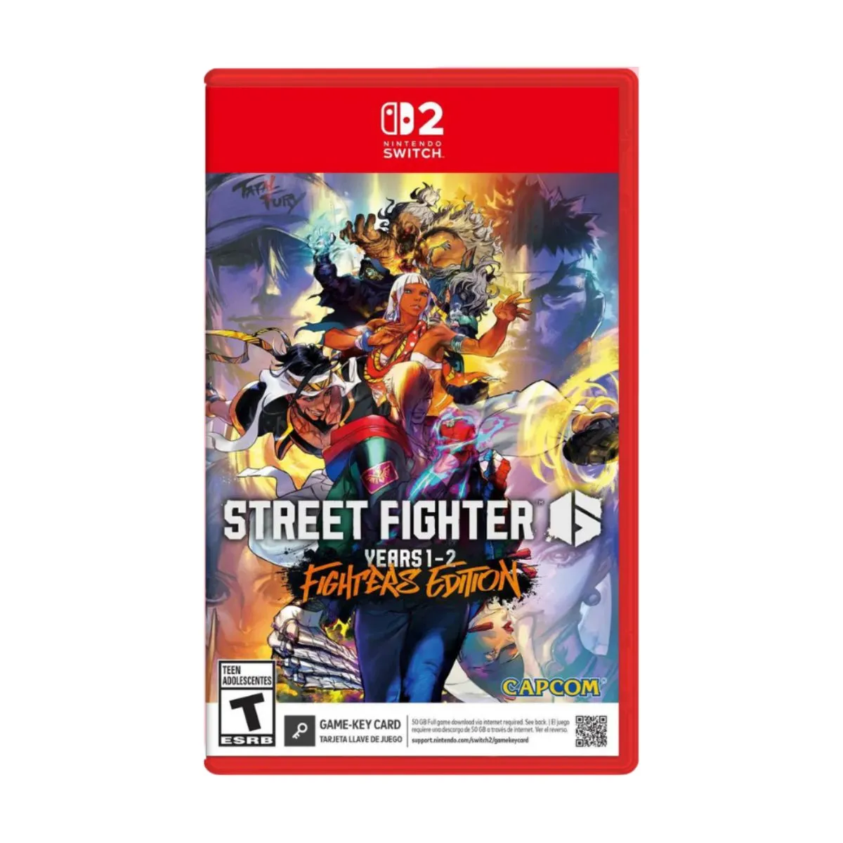 JUEGO NSW 2 STREET FIGHTER 6 YEARS 1-2 FIGHTERS EDITION