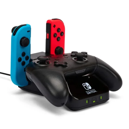 ESTACION DE CARGA CONTROL PRO & JOY CON NINTENDO POWERA