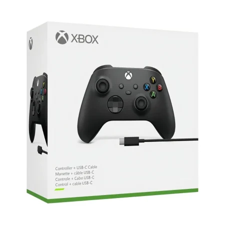 MANDO XBOX NEGRO CON CABLE USB-C