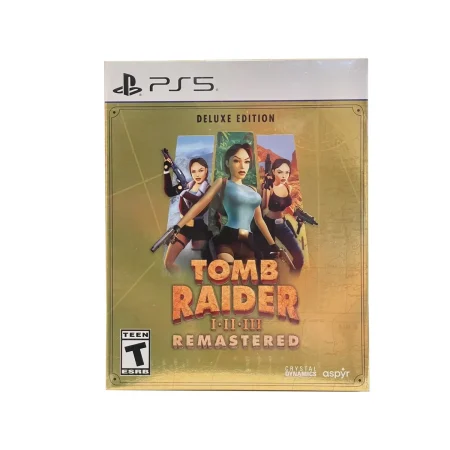 JUEGO PS5 TOMB RAIDER I-III REMASTERED DELUXE EDITION
