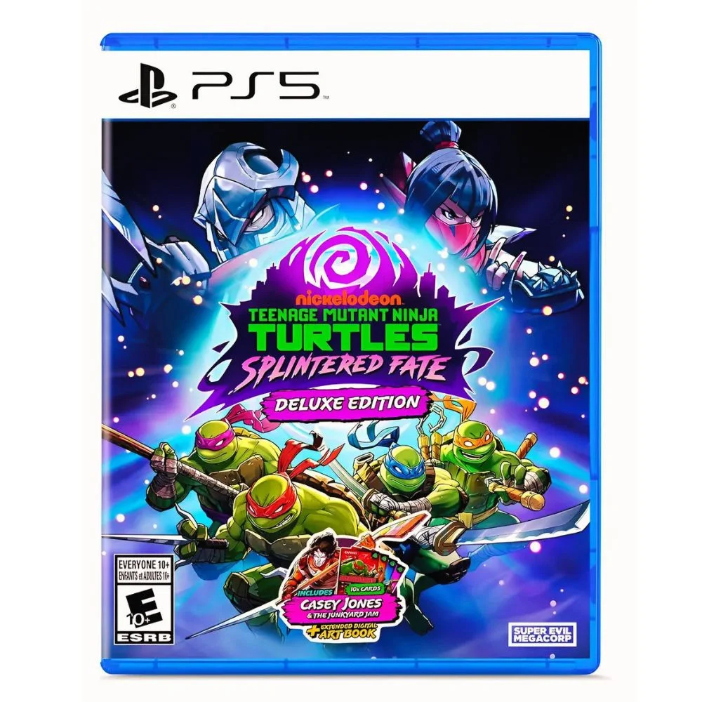 JUEGO PS5 TEENAGE MUTANT NINJA TURTLES: SPLINTERED FATE DELUXE EDITION